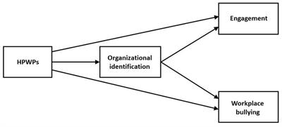 High-performance work practices and employee wellbeing: organizational identification as a mediator